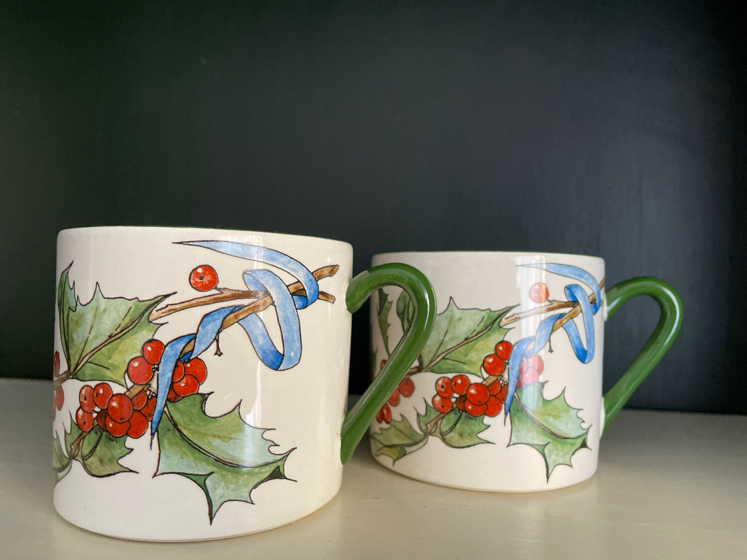 Duo of large cups Gien