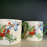 Duo of large cups Gien