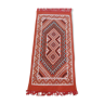 Handmade berber orange mergoum carpet