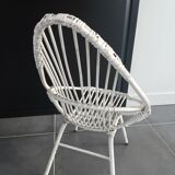 Vintage 70' rattan chair