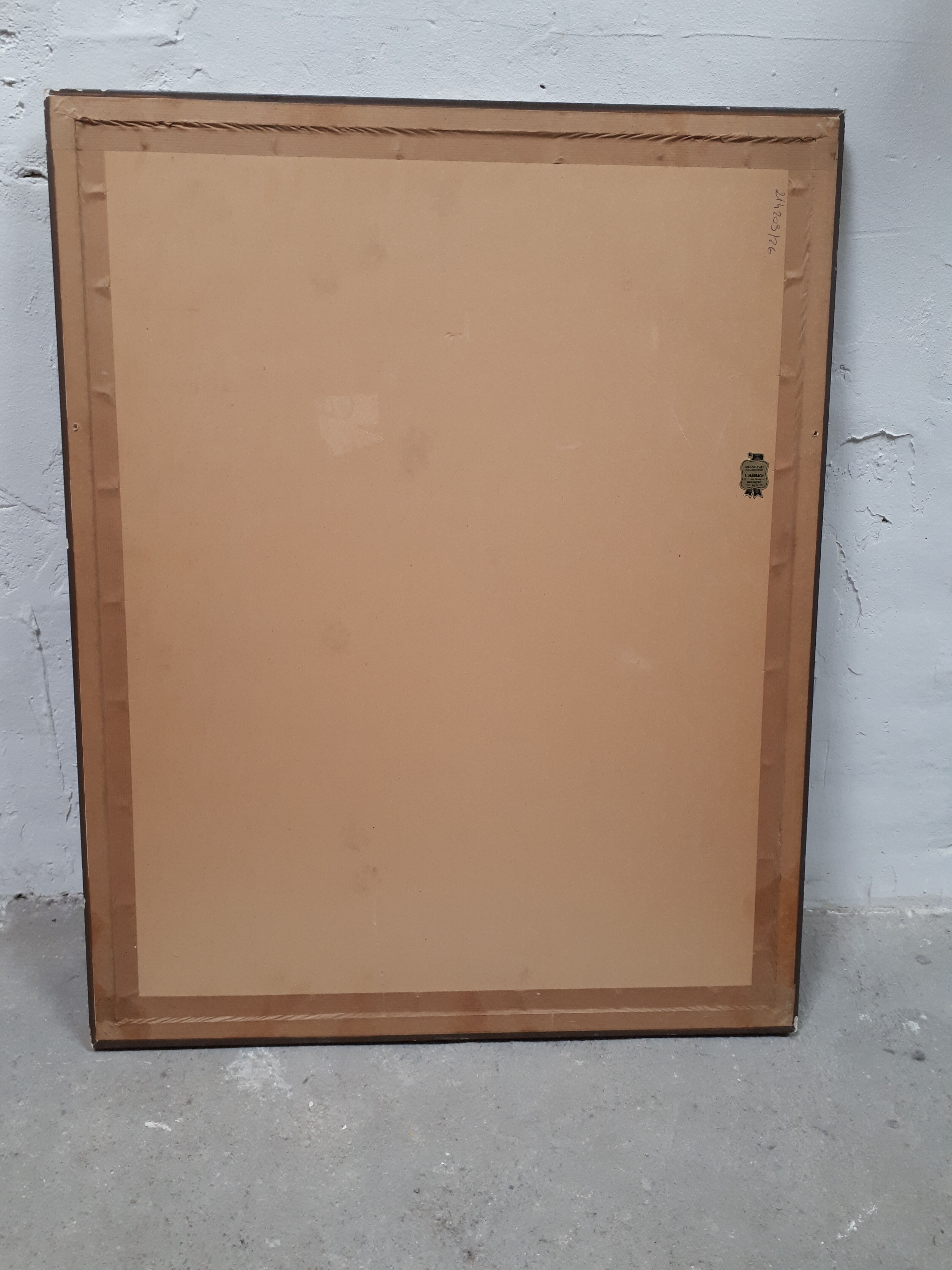 Poster ancient botanical flowers