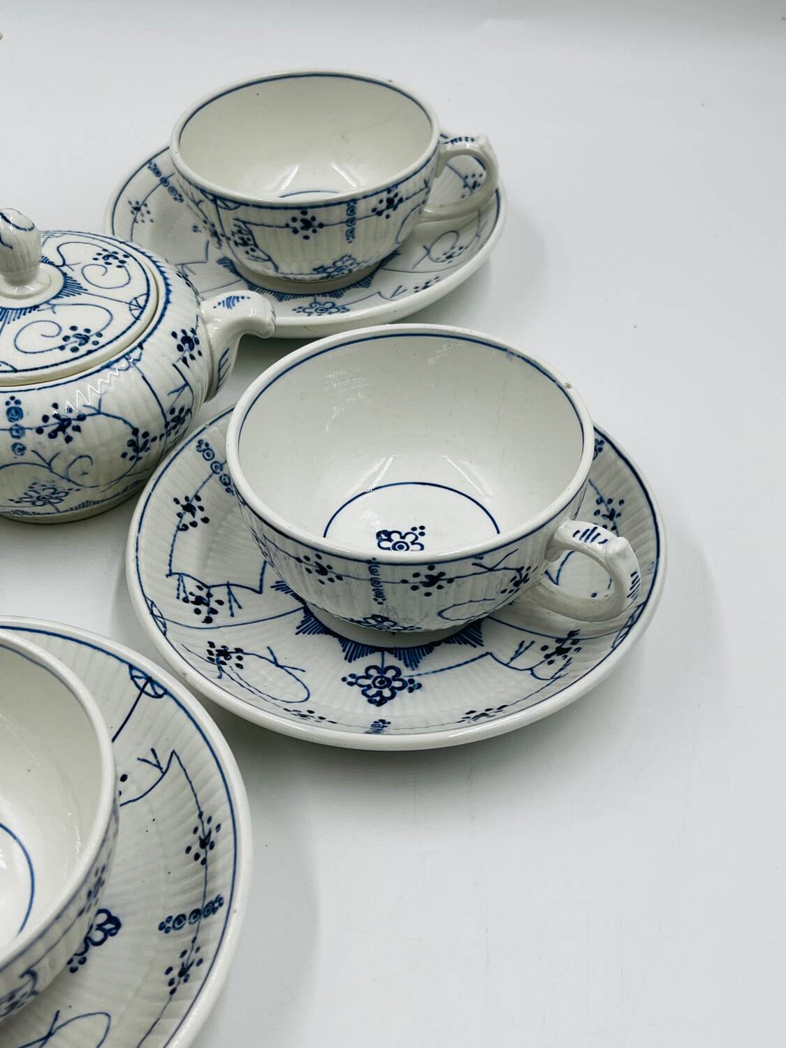 Sarreguemines tea service