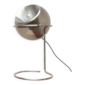 Mid-century Dutch space age globe table lamp by Gepo, 1960s.