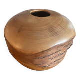 Wooden vase