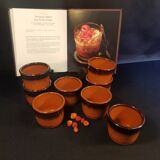 8 Terracotta ramekins