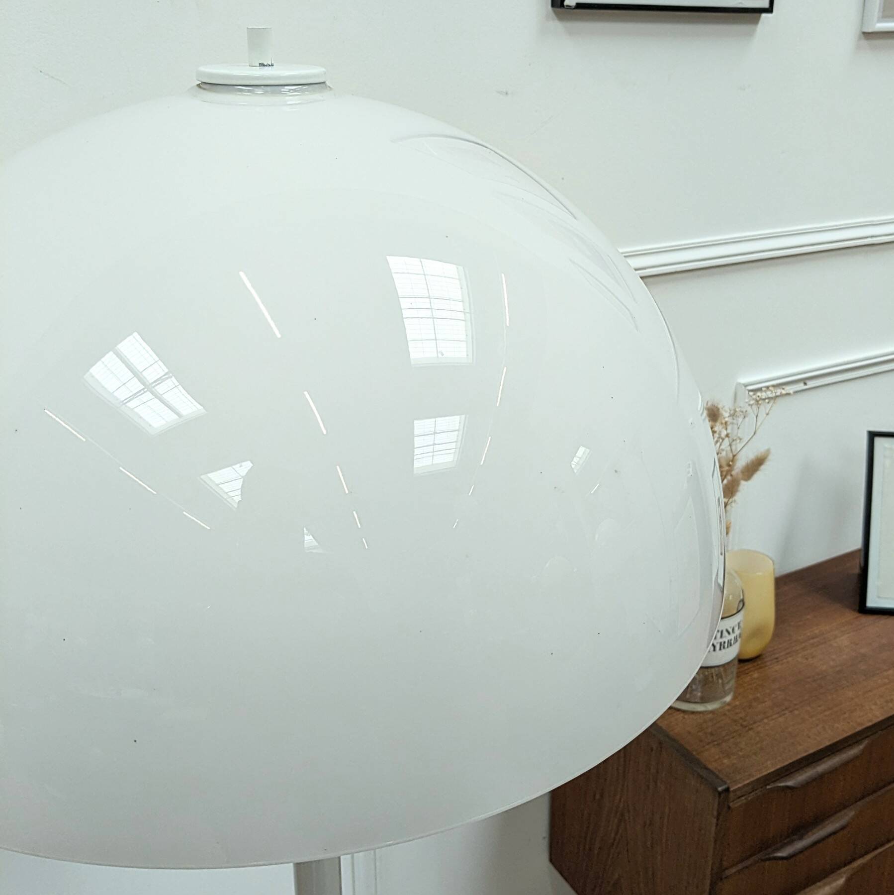 Mushroom floor lamp by Knud Christensen