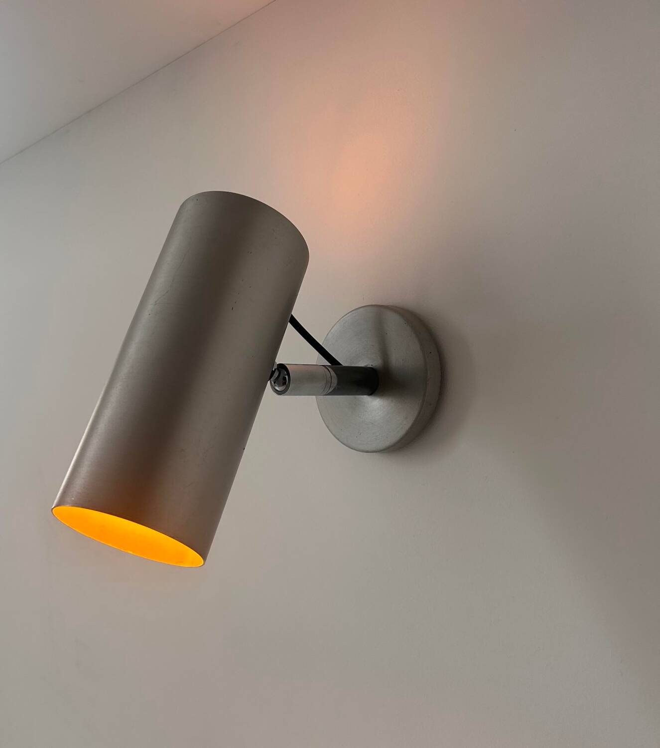 Vintage adjustable wall light, France 1970s