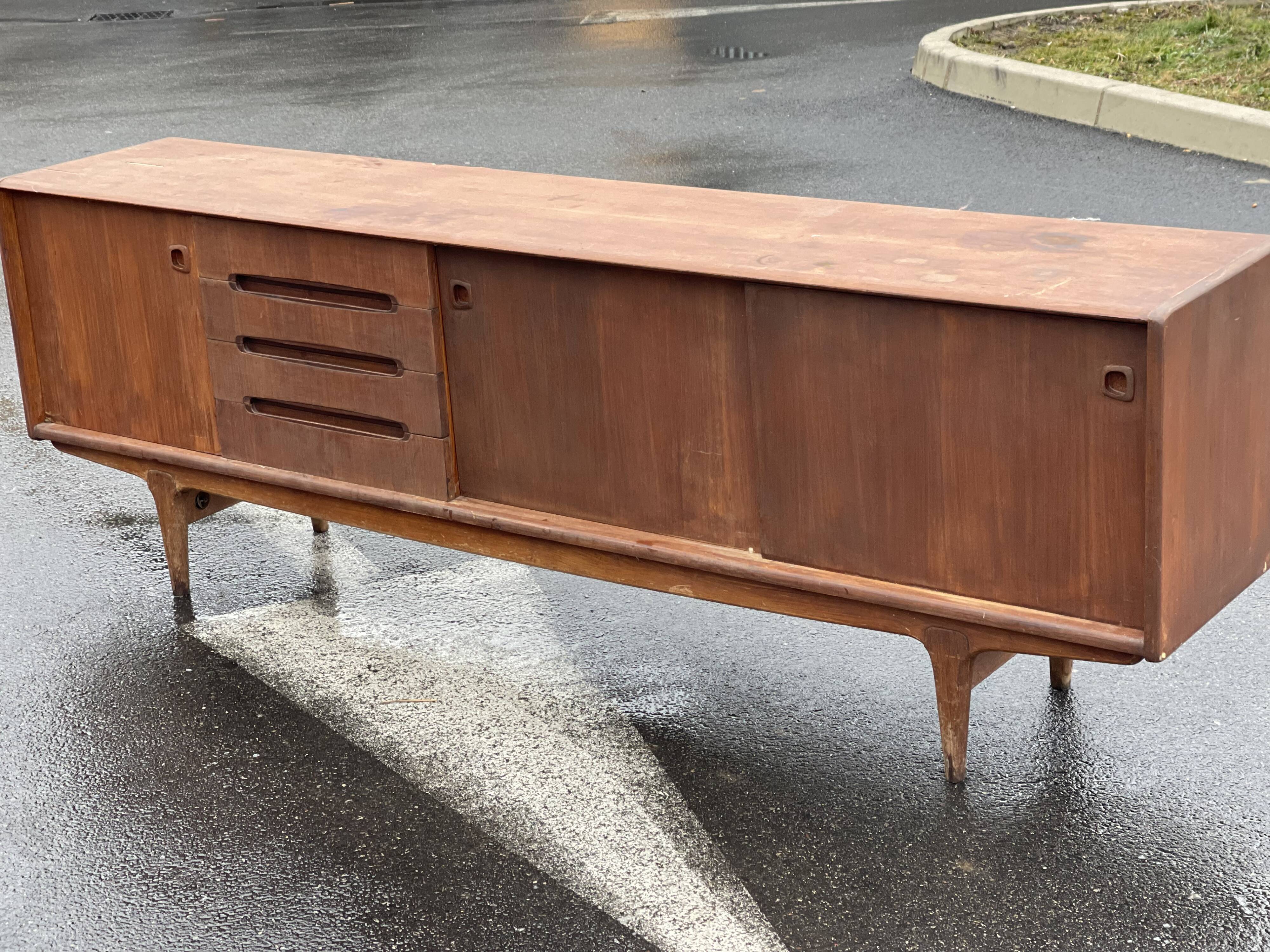 Enfilade scandinave meuble 1960’