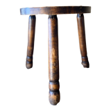 Rustic tripod stool