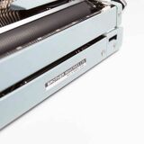 Sky Blue Brother Typewriter from 1980