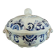 Small soup tureen in Longchamp ironstone.