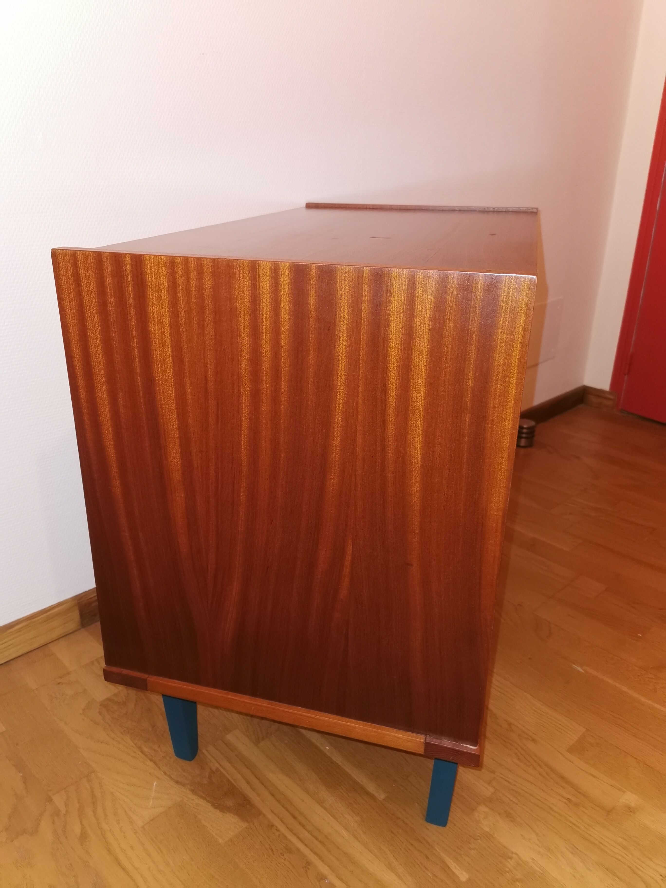 Vintage chest of drawers 3 drawers restyled