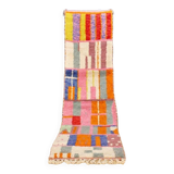 Moroccan Berber carpet hallway Boujaad 304 x 80 cm