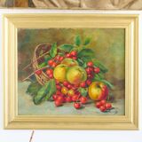 Still life with cherries