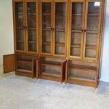 Ancienne bibliothèque vitrine