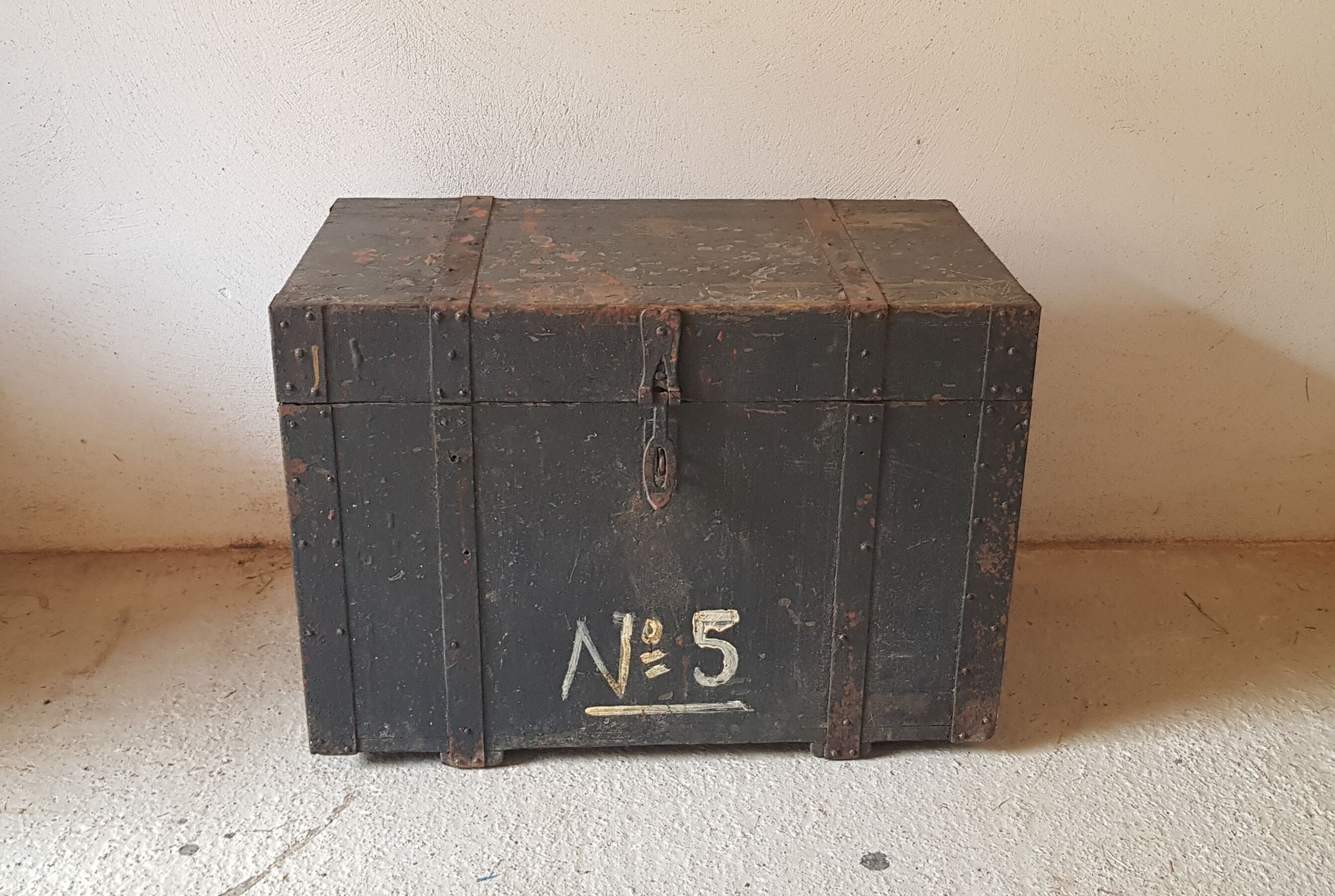 Malle en bois
