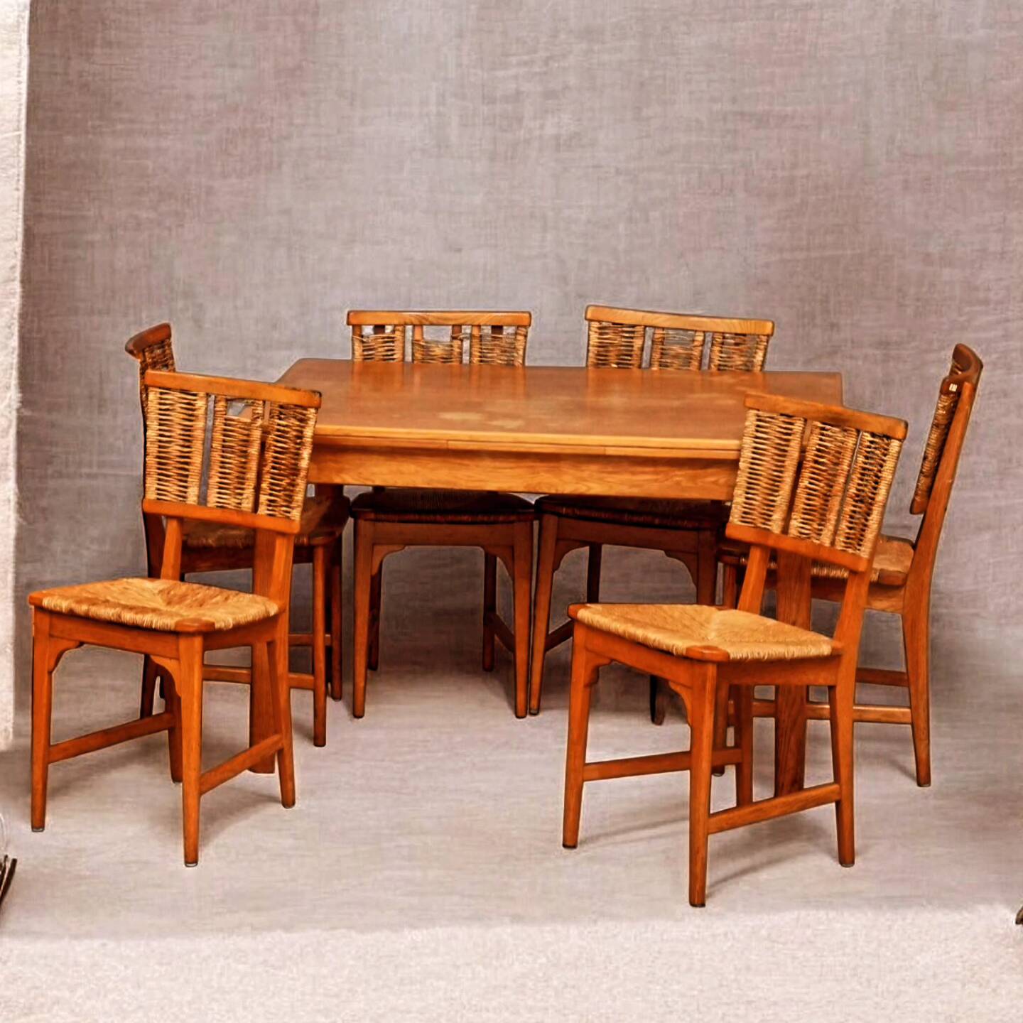 6× Vintage design Mart stam chairs