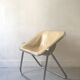 Plona Armchair in Beige Leather & Chrome by G. Piretti for A. Castelli, 1970s design