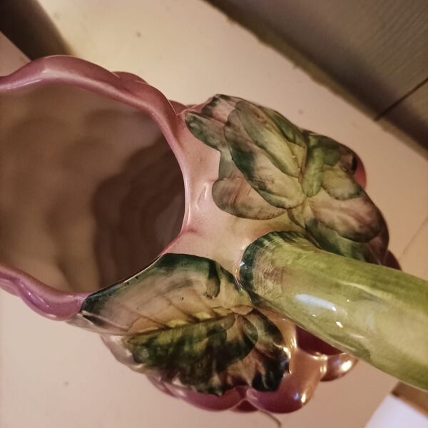 Carafe raisin barbotine