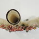Old ceramic bouquet maker from the 1930s - Vintage Victorian French Majolica