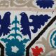 Vintage embroidered cushion cover 61x109 cm
