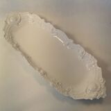 Large fish dish signed cm limoges cream / beige