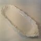 Large fish dish signed cm limoges cream / beige