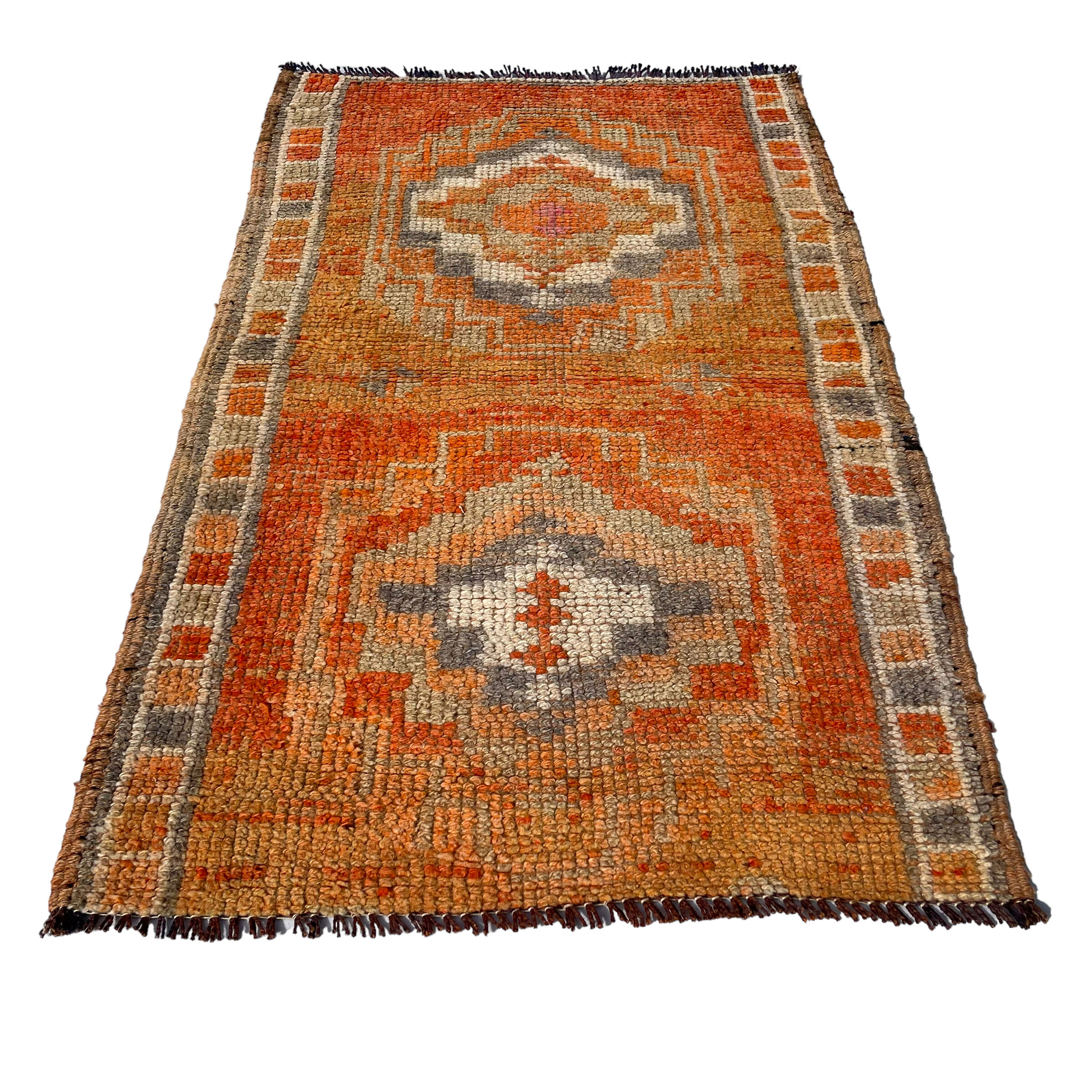 Vintage kurdish herki rug