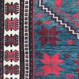Carpet vintage Turkish Anatolia Yagcibedir done hand 104 X 182 CM