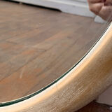 Old beveled mirror