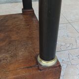Large Empire period mahogany console table