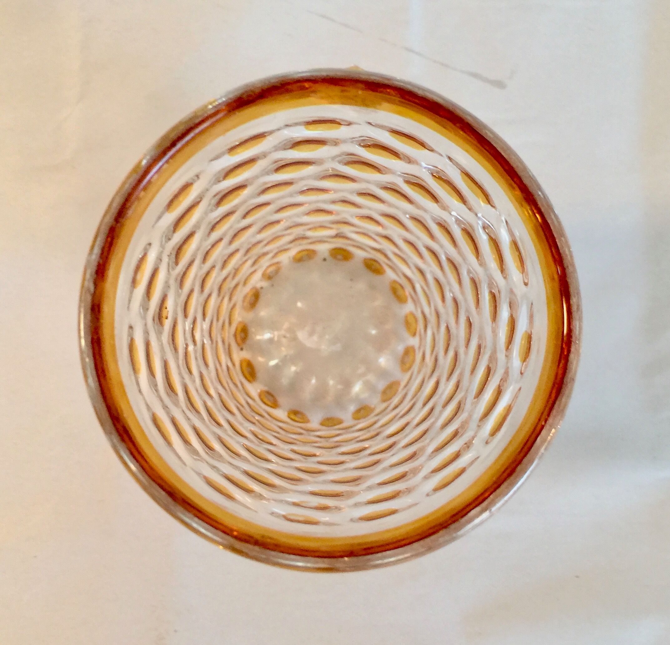 70s blown glass vase