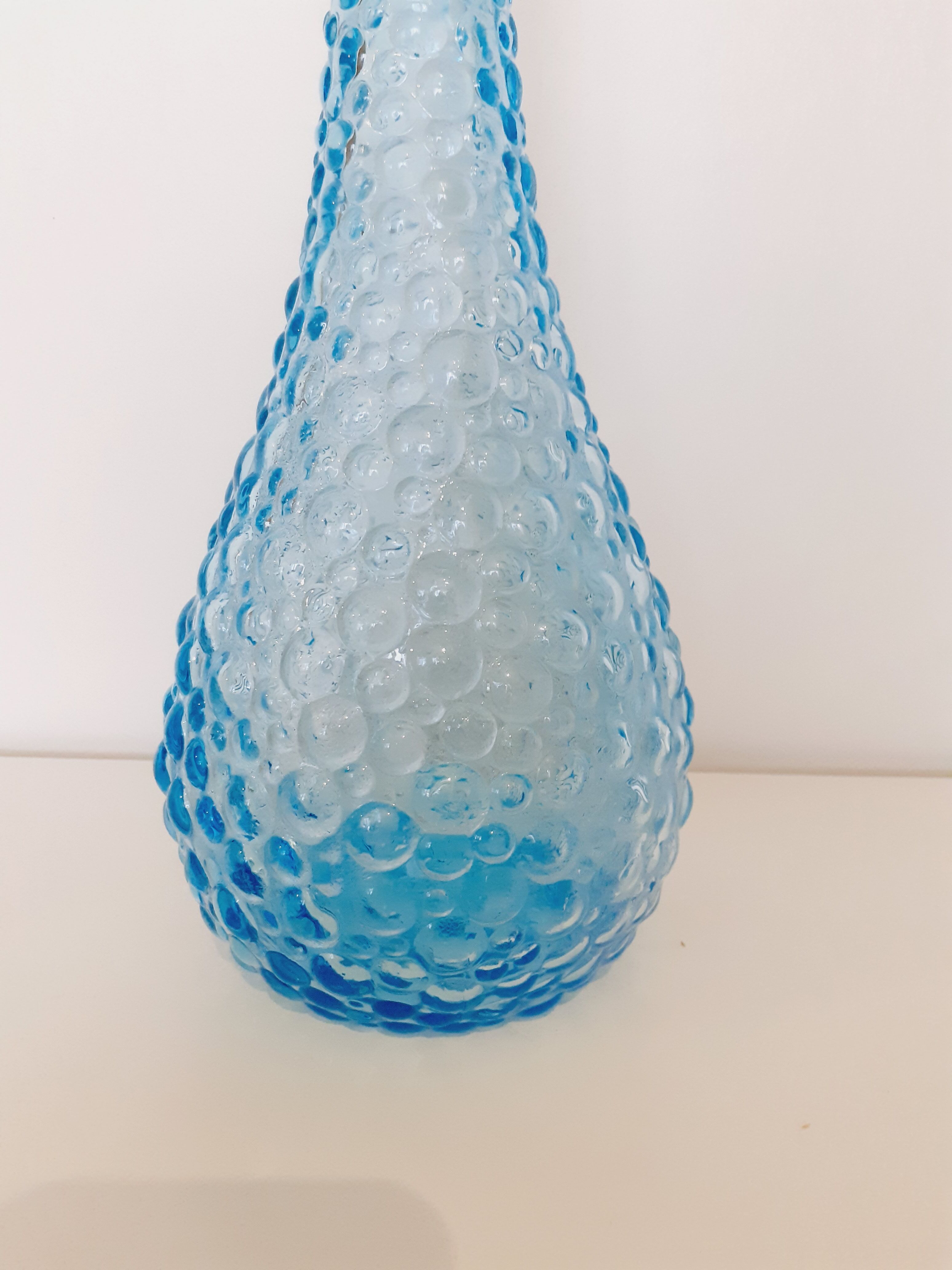Turquoise polished decanter