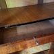 Antique Art Deco wardrobe in wood with mirror