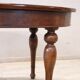 Antique Oval Table In Walnut, Italy Mid 19th Century