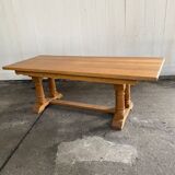 Oak farmhouse table