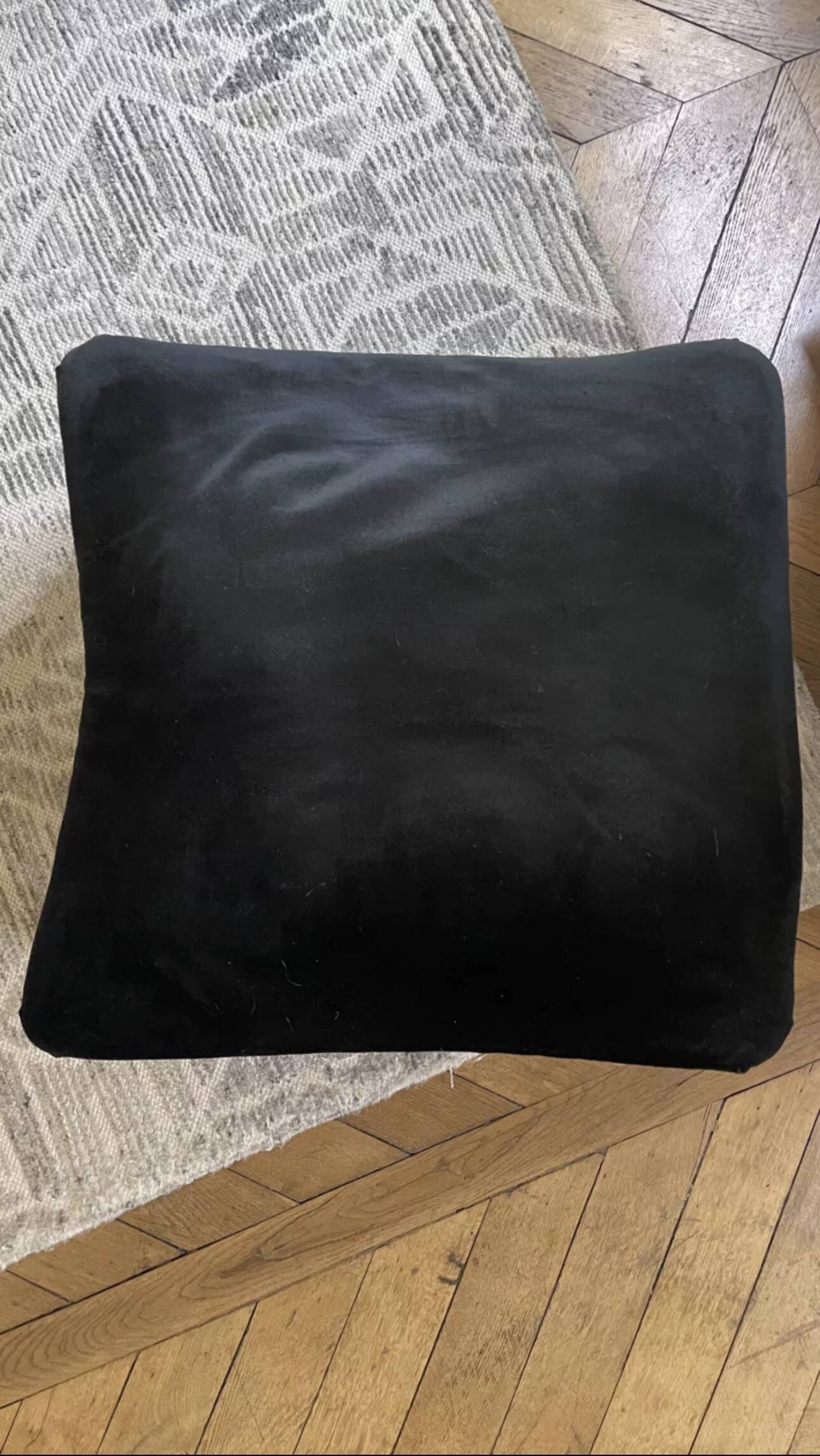 Fauteuil et repose pieds Napoléon III
