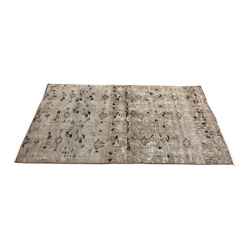 Tapis astèqye Muted fait à la main