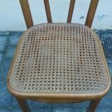 Old turns wooden chair