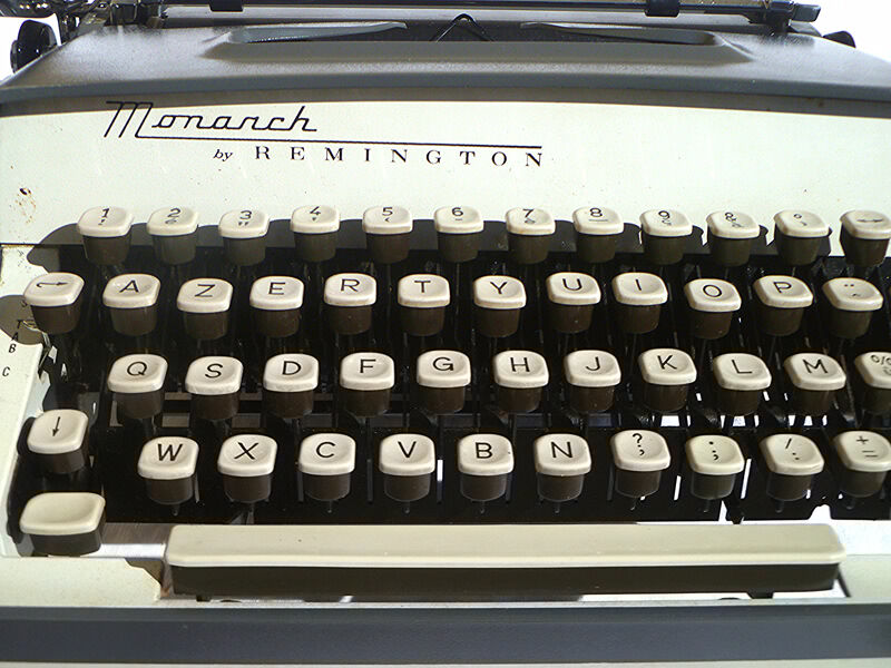 Remington Monarch typewriter