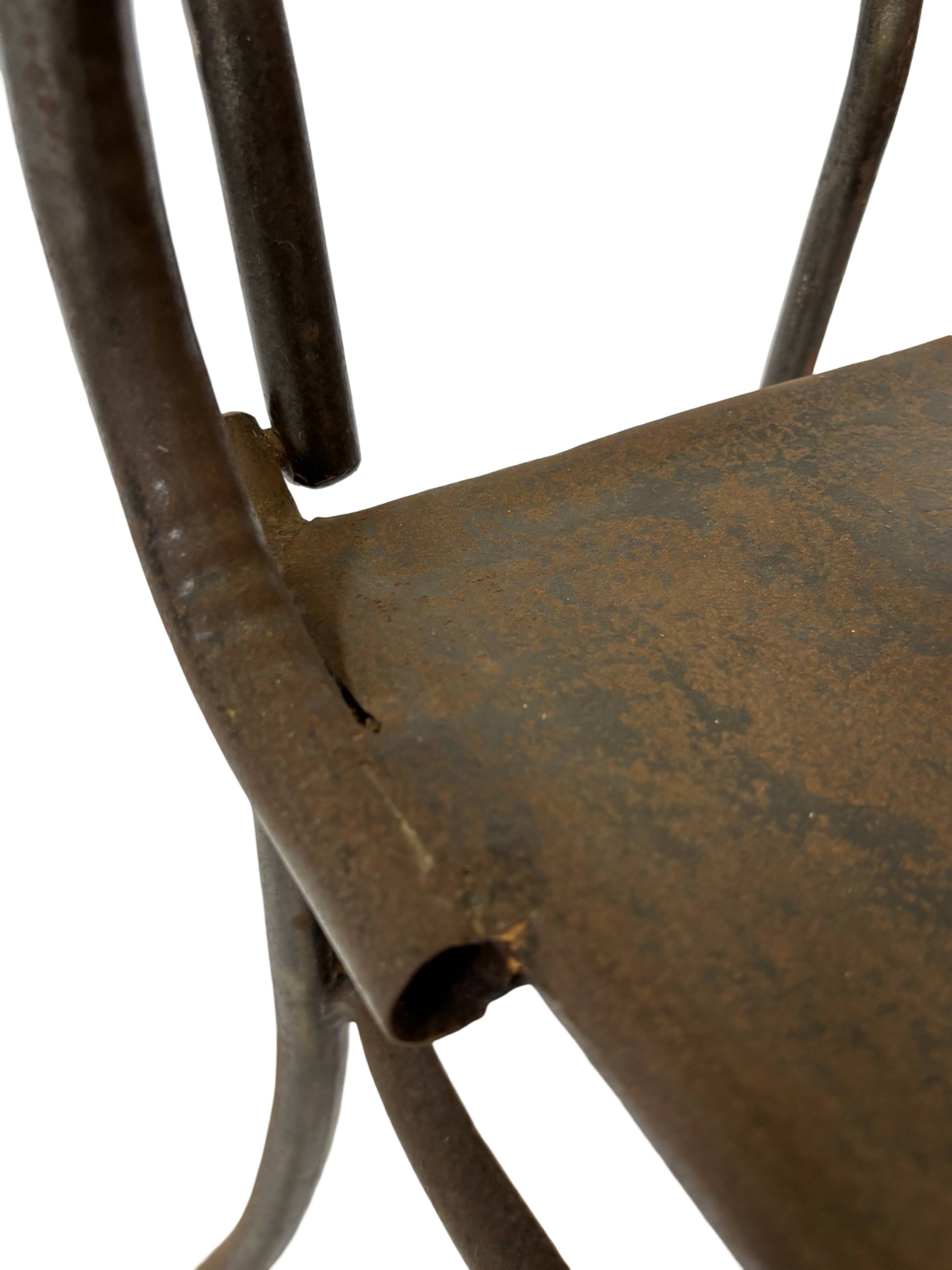 Vintage industrial chair work chair man cave design chair