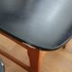 Lot de 6 chaises scandinaves skaï noir