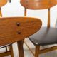 Lot de 6 chaises Farstrup 210 teck en hêtre 1965
