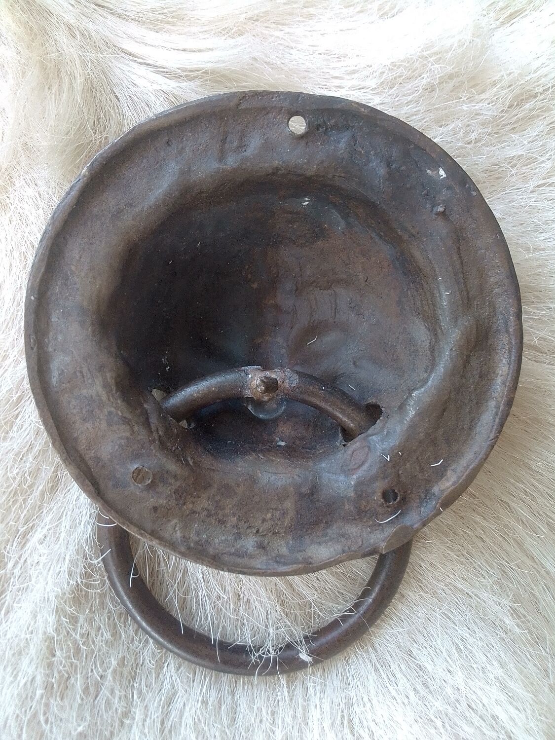 Paire de heurtoirs de porte bronze asiatique