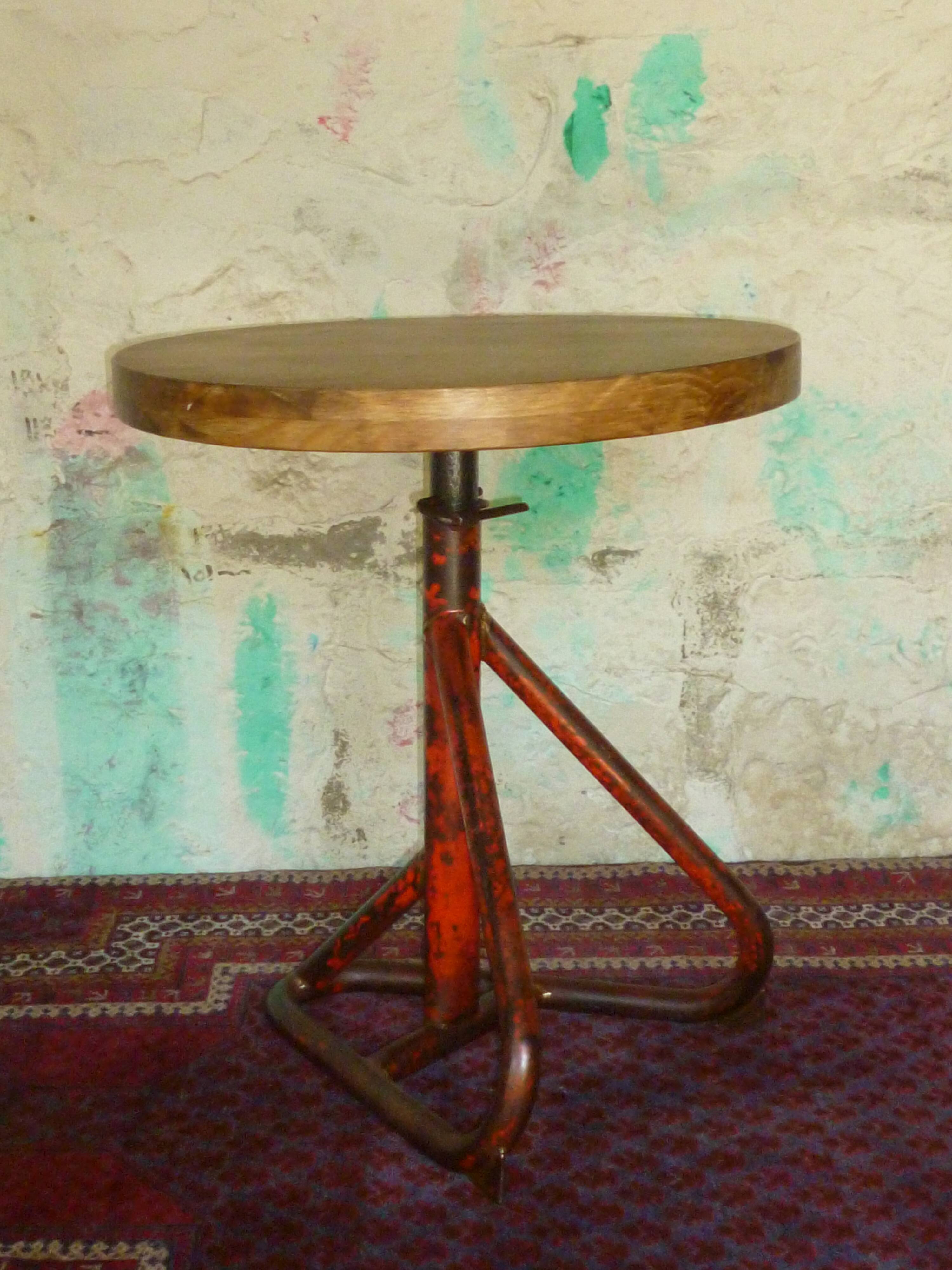 Industrial design coffee table