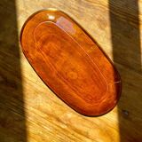 Duralex long amber serving dish