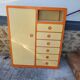 Armoire penderie et commode vintage des années 1970