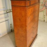 Semainier En Loupe d'Orme époque Restauration