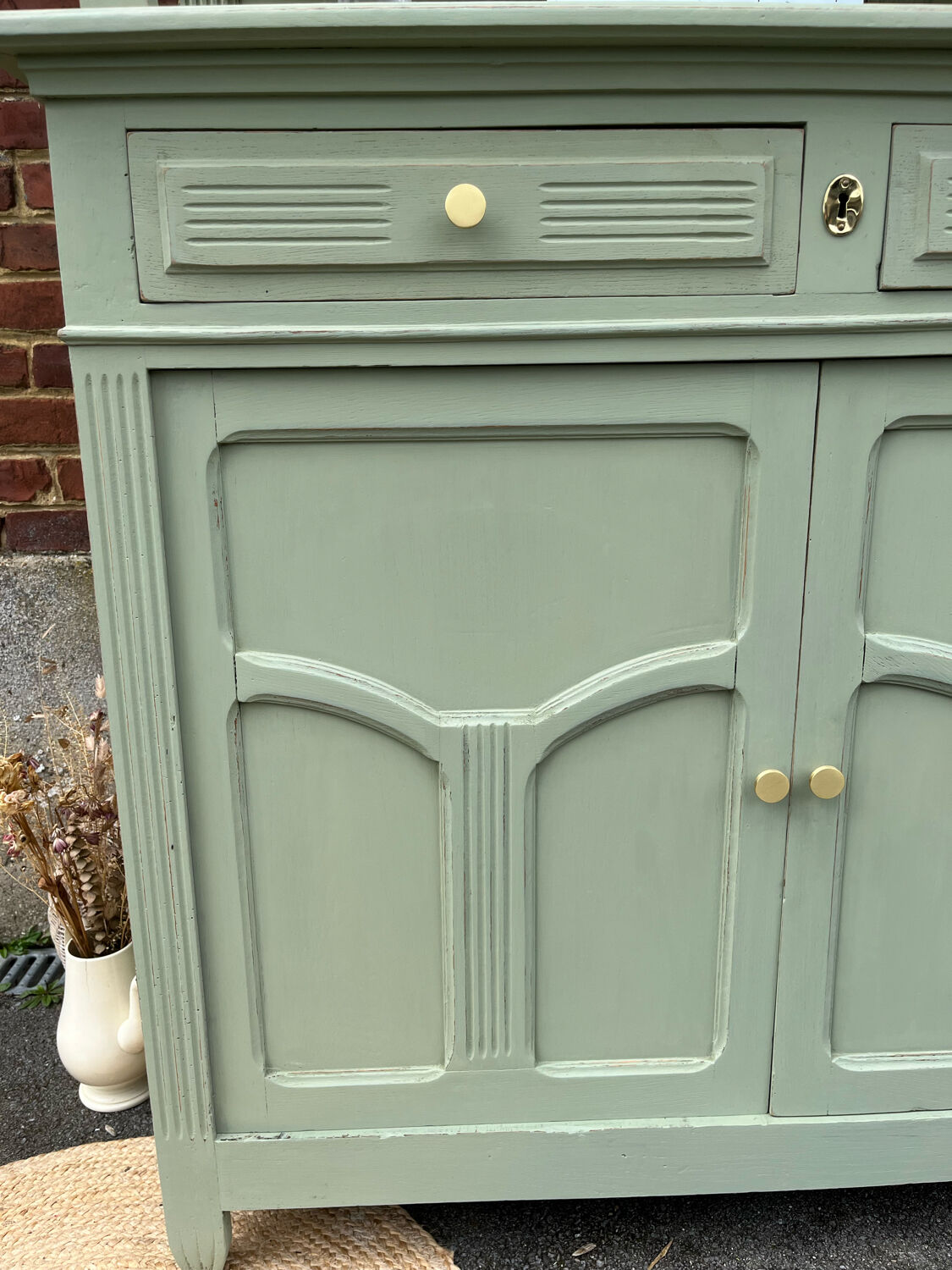 Art Deco Dresser Vert de Gris