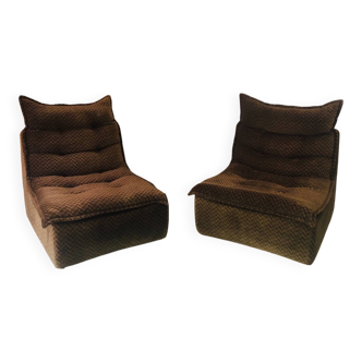 Pair of 70s armchairs
